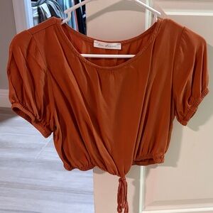 Ces Femme Terracotta Blouse